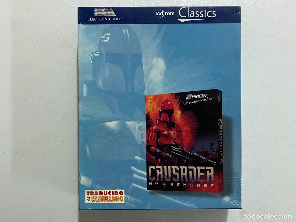 Videojuegos y consolas: CRUSADER NO REMORSE - PC Videojuego Caja grande cart&oacute;n Big Box