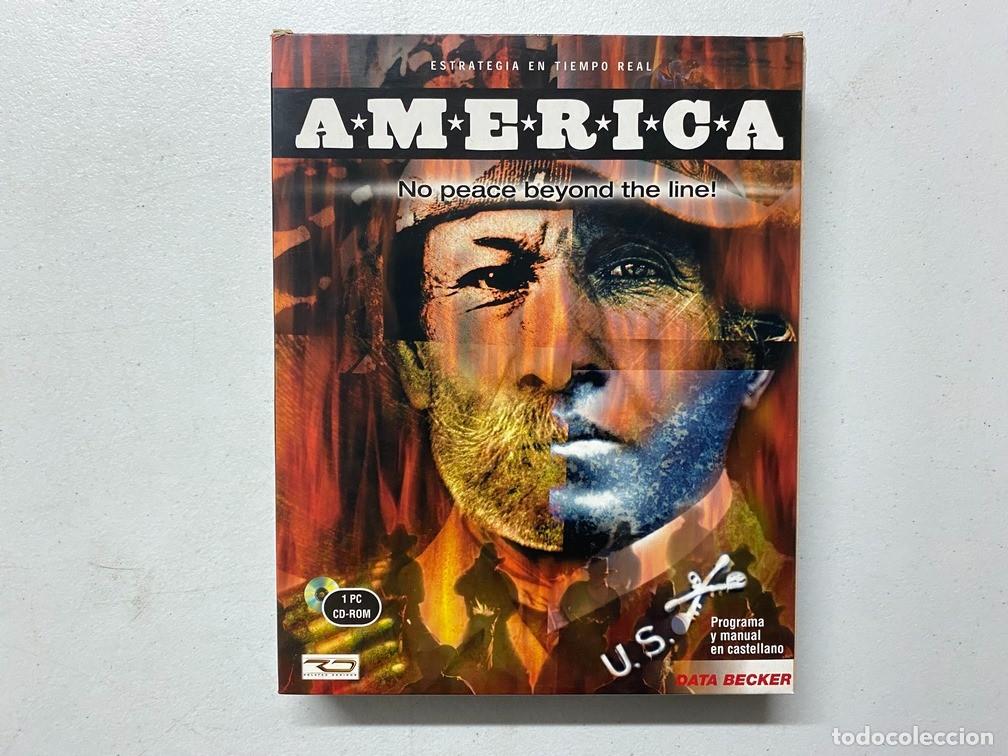 Videojuegos y consolas: AMERICA - PC Videojuego Caja grande cart&oacute;n Big Box