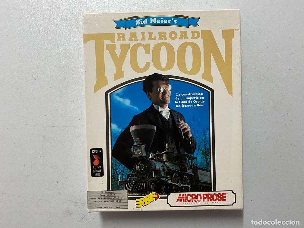 Videojuegos y consolas: RAILROAD TYCOON - PC Videojuego Caja grande cart&oacute;n Big Box