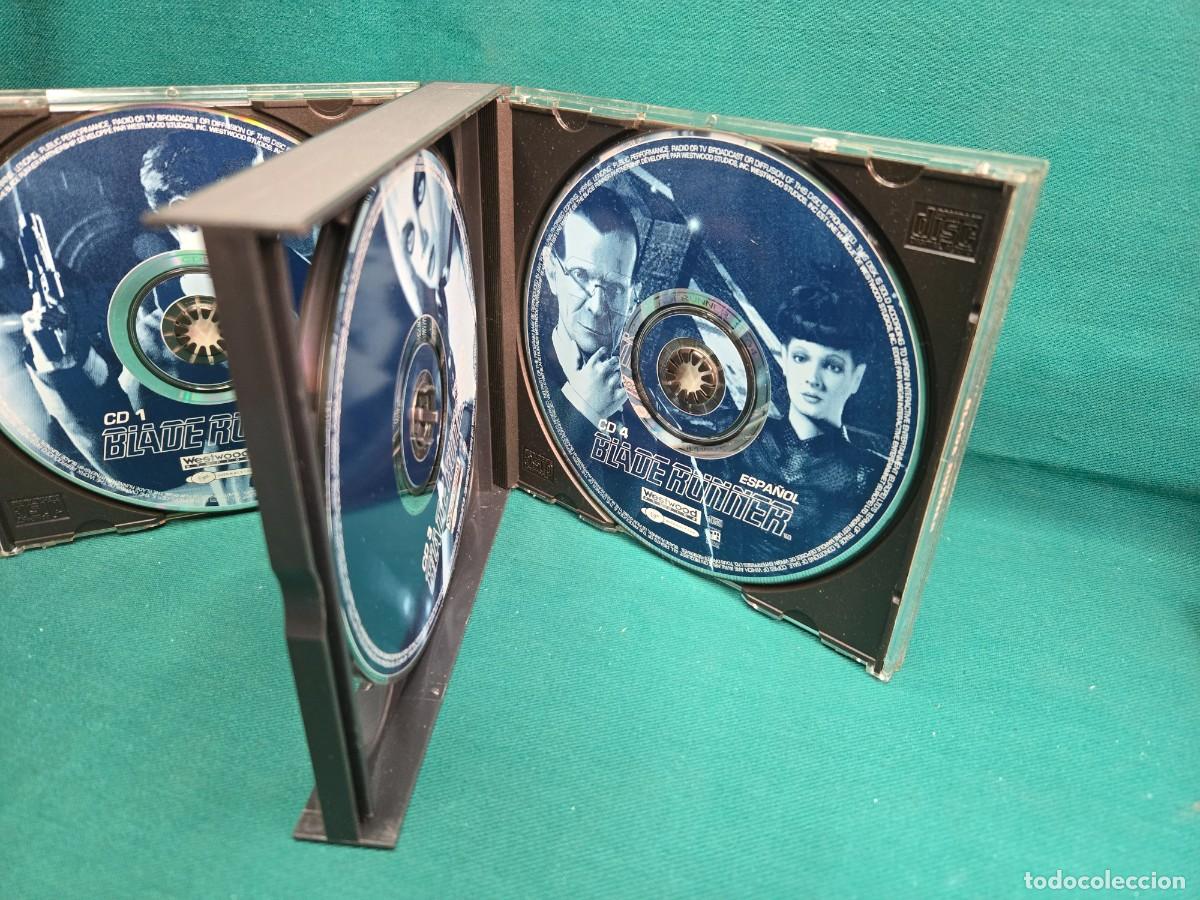 Videojuegos y consolas: JUEGO PC BLADE RUNNER , 4 CDS - Foto 4