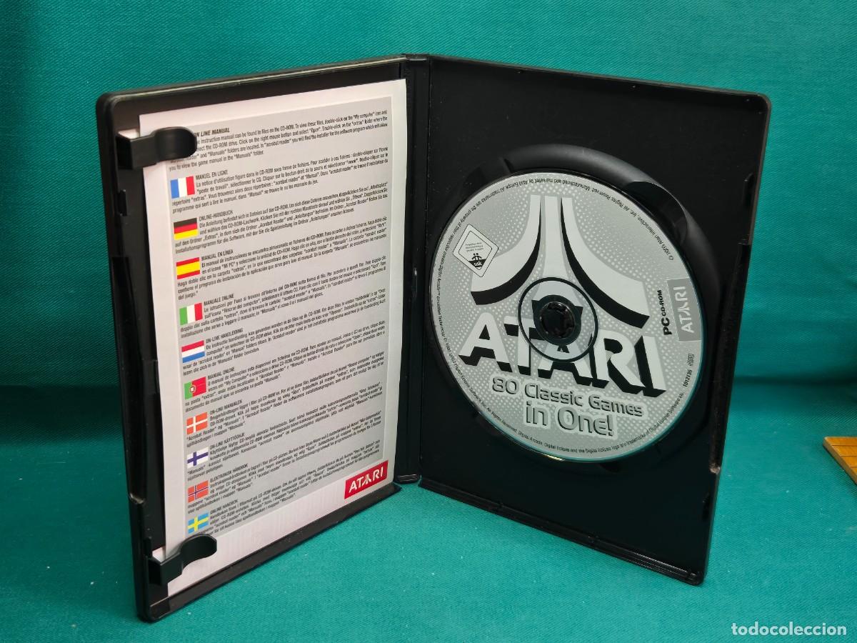Videojuegos y consolas: ATARI 80 CLASSIC GAMES IN ONE PARA PC CD-ROM - Foto 4