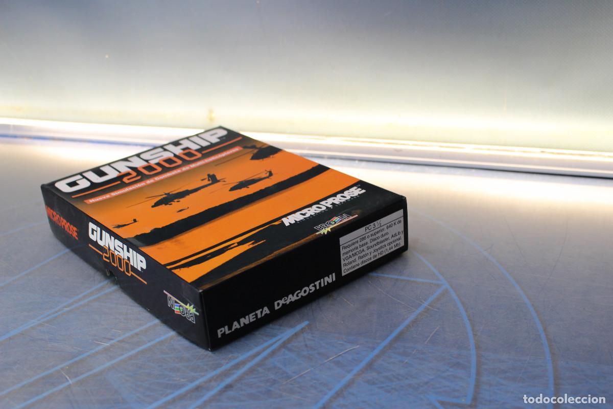 Videojuegos y consolas: Videojuego PC: Gunship 2000. MicroProse, 1991. Big box. - Foto 3