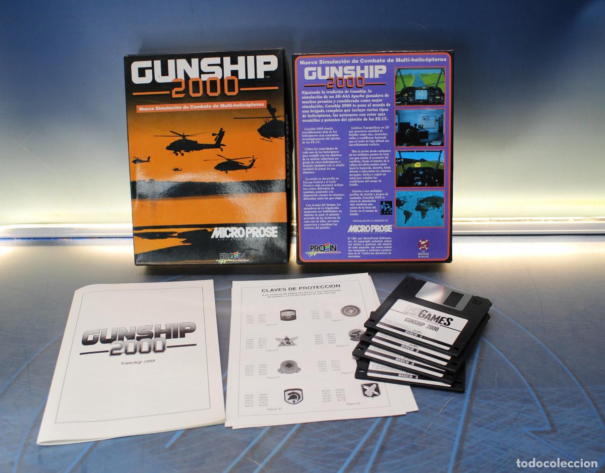 Videojuegos y consolas: Videojuego PC: Gunship 2000. MicroProse, 1991. Big box. - Foto 4
