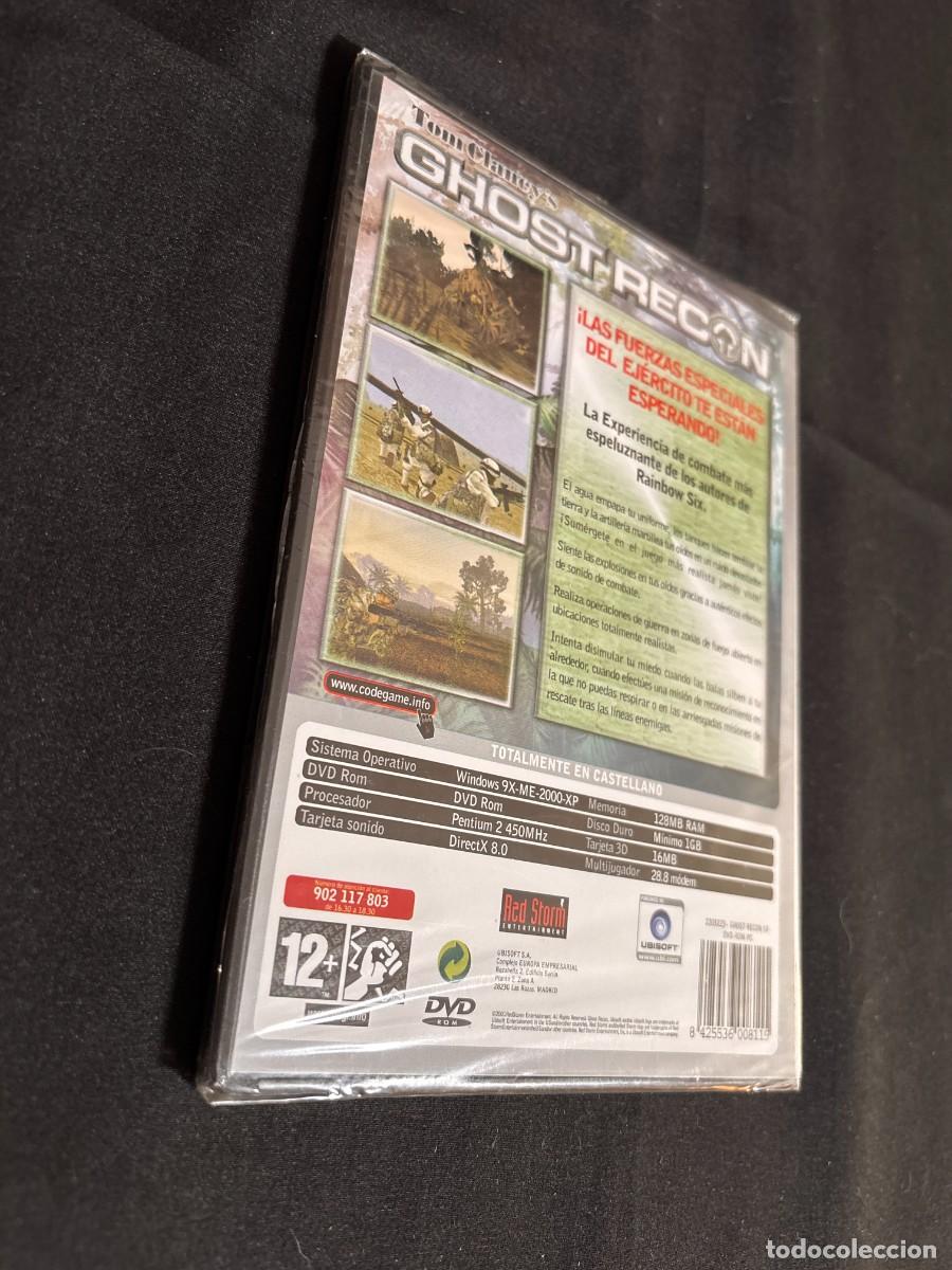 Videojuegos y consolas: TOM CLANCYS GHOST RECON PC DVD ROM CODEGAME UBISOFT ESPA&Ntilde;OL NUEVO PRECINTADO - Foto 4
