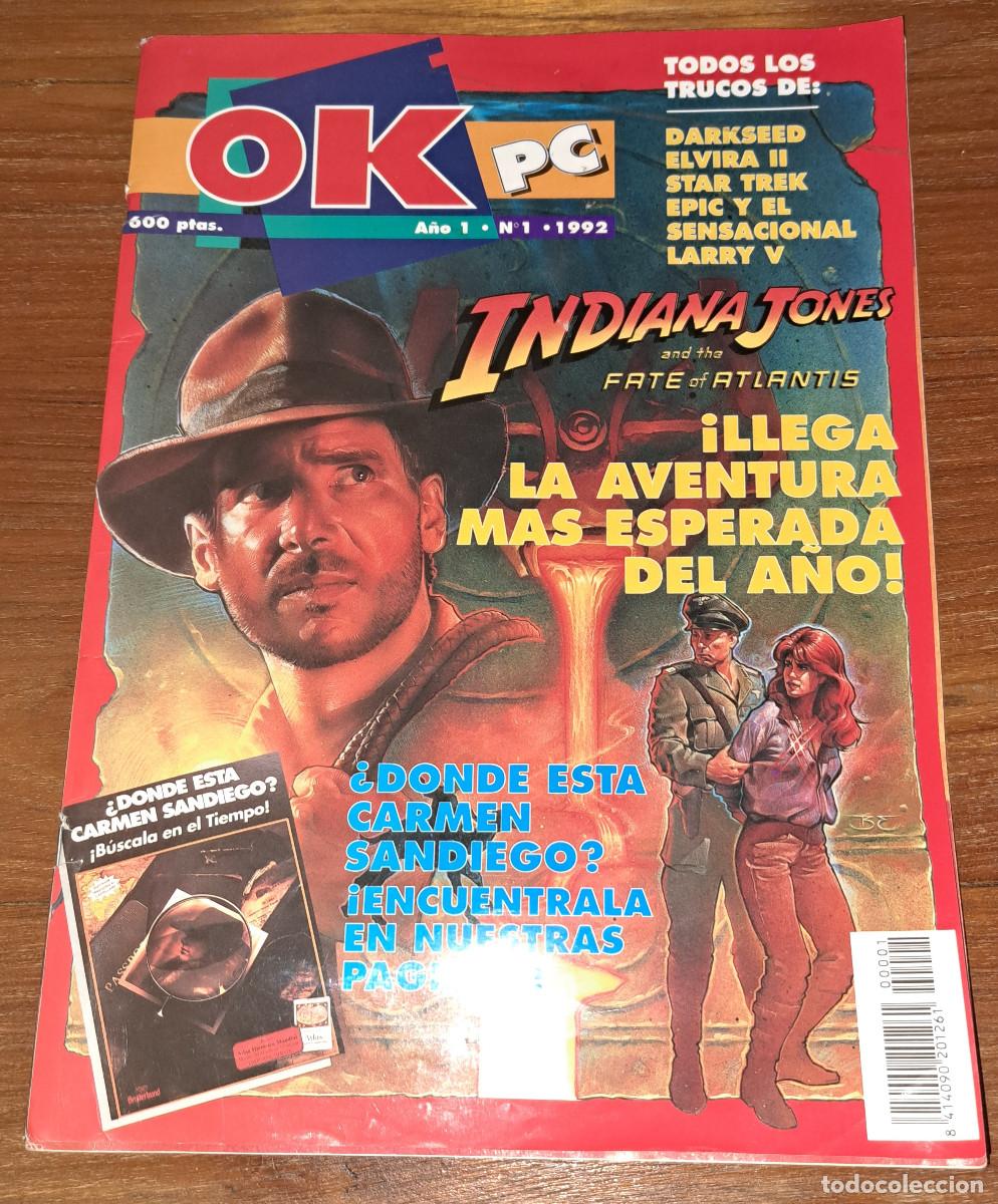 Videojuegos y consolas: OK PC - REVISTA N&ordm; 1 - A&Ntilde;O 1992