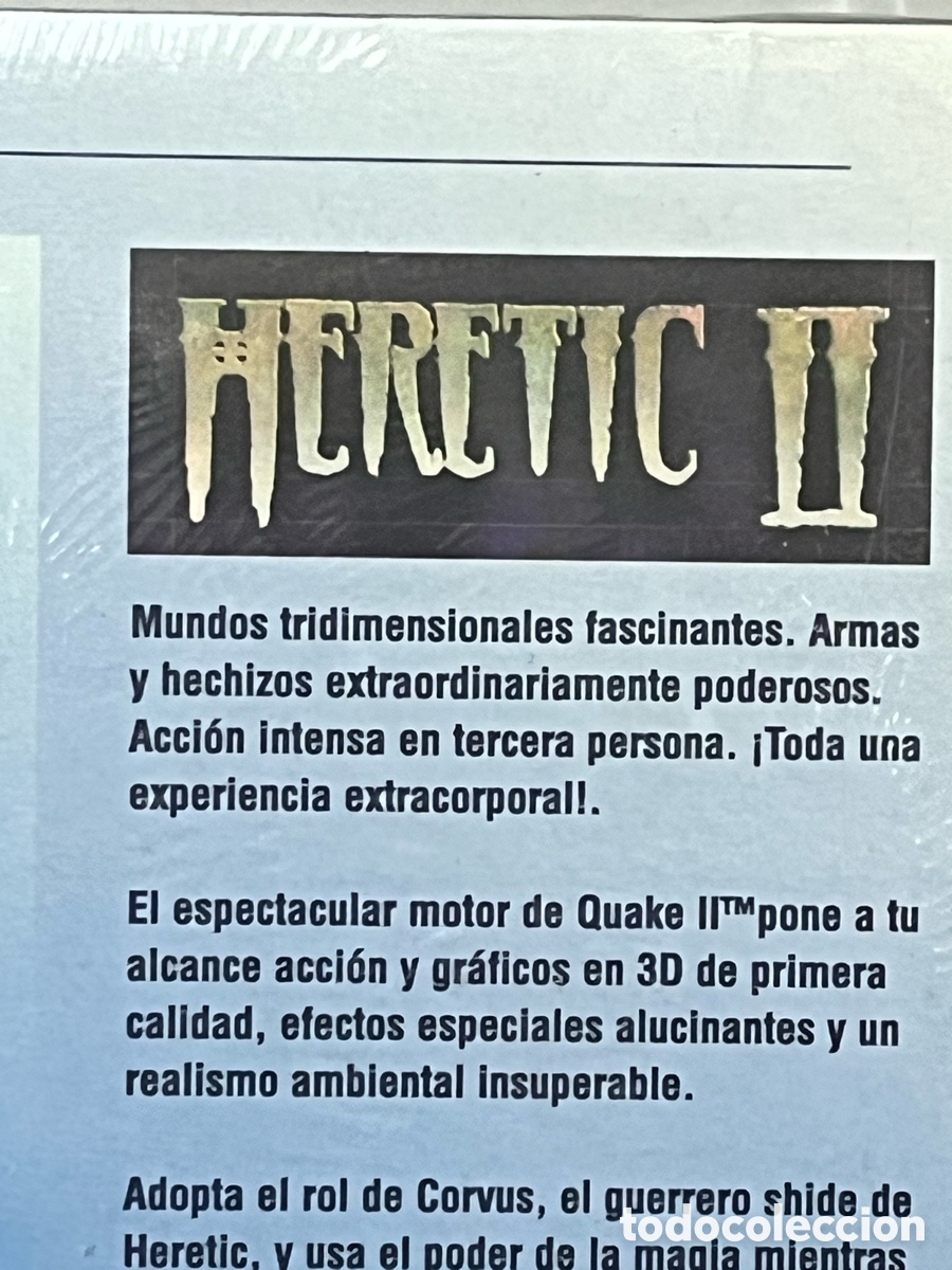 Videojuegos y consolas: HERETIC II PC &ndash; Caja grande precintada - Foto 9