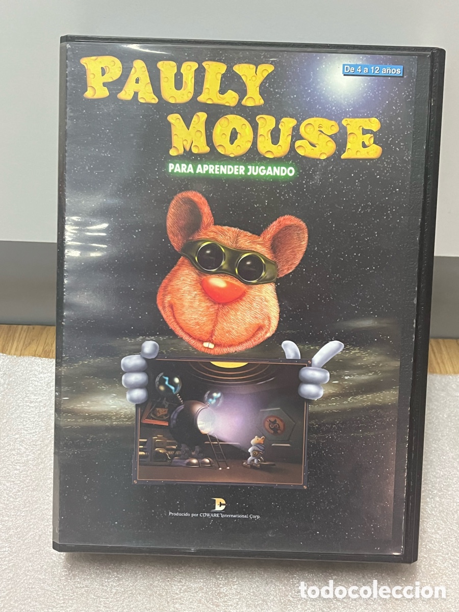 Videojuegos y consolas: PAULY MOUSE &ndash; CD-ROM educativo sin usar