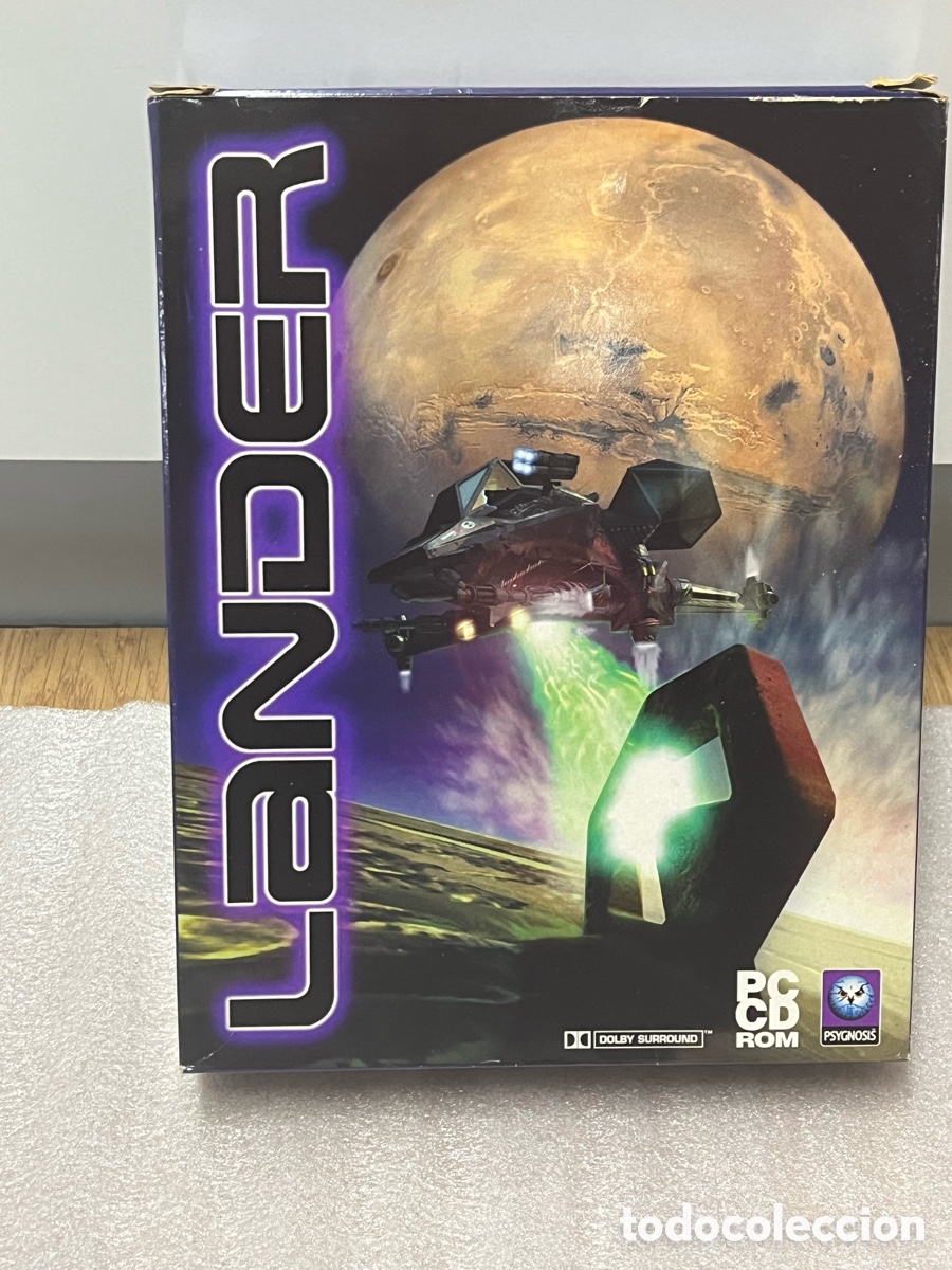 Videojuegos y consolas: LANDER PC CD-ROM &ndash; Caja grande sin estrenar