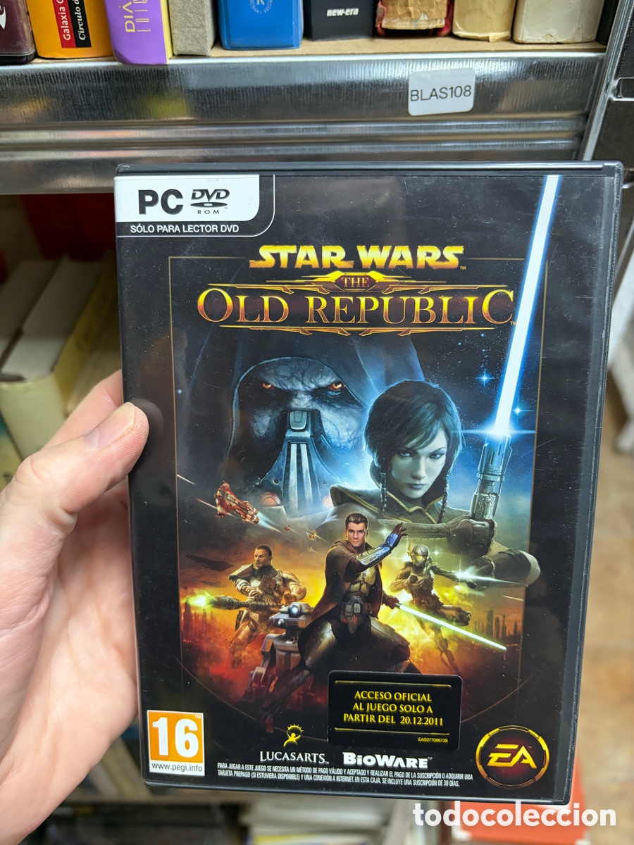 Videojuegos y consolas: Blas108 STARWARS THE OLD REPUBLIC STAR WARS - PC CD ROM RKEATEN