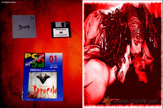Videojuegos y consolas: DRACULA - PC EN DISKETTE DE 3 1/2 GENERO: AVENTURA/ACCI&Oacute;N - Foto 1