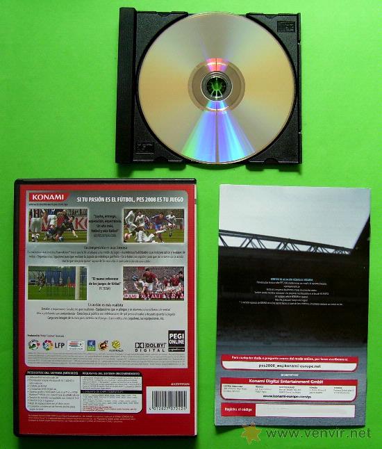 Videojuegos y consolas: PES 2008 PRO EVOLUTION SOCCER - JUEGO PC DEPORTES - Foto 3