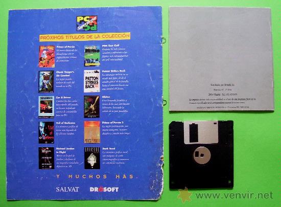 Videojuegos y consolas: DRACULA - PC EN DISKETTE DE 3 1/2 GENERO: AVENTURA/ACCI&Oacute;N - Foto 3