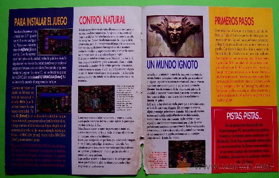 Videojuegos y consolas: DRACULA - PC EN DISKETTE DE 3 1/2 GENERO: AVENTURA/ACCI&Oacute;N - Foto 4
