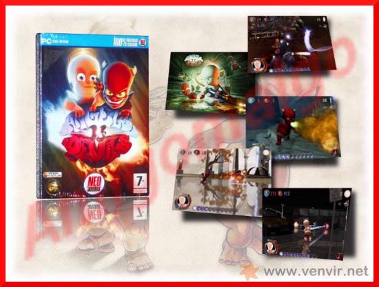Videojuegos y consolas: ANGELS VS DEVILS - JUEGO PARA PC &iexcl;&iexcl;NUEVO Y PRECINTADO!! - Foto 1