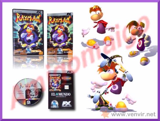 Videojuegos y consolas: RAYMAN - JUEGO PARA PC - Foto 1