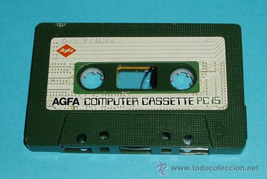 Videojuegos y consolas: AGFA COMPUTER CASSETE PC 15 - Foto 1