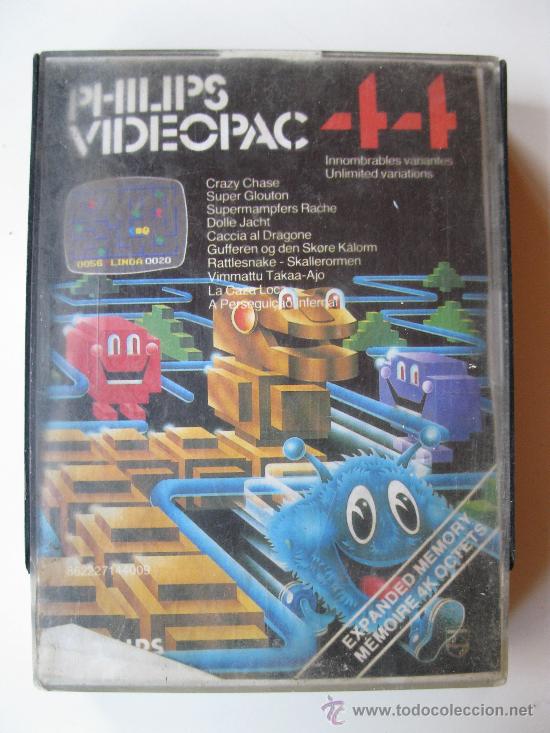 Videojuegos y consolas: JUEGO - LA CAZA LOCA - VIDEOPAC - PAC - PHILIPS. - Foto 1