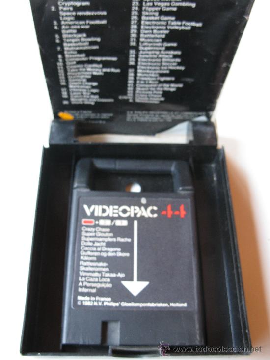 Videojuegos y consolas: JUEGO - LA CAZA LOCA - VIDEOPAC - PAC - PHILIPS. - Foto 2