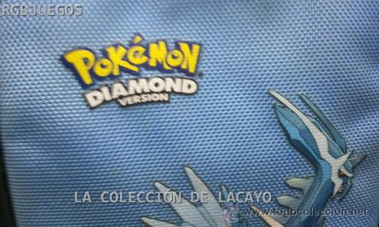Videojuegos y consolas: MOCHILA ORIGINAL POKEMON DIAMOND VERSION NINTENDO - Foto 2