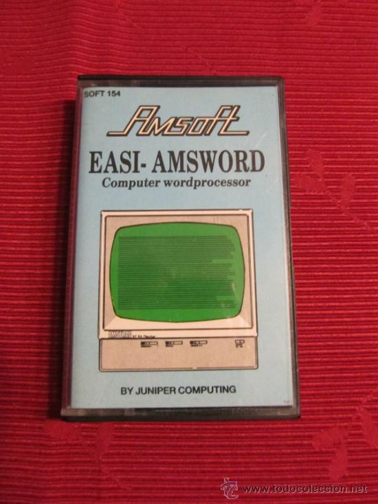Videojuegos y consolas: ANTIGUO PROGRAMA DE PROCESADOR DE TEXTO PARA AMSTRAD CASSETTE PROBADO - Foto 1