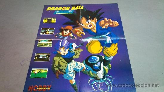 Videojuegos y consolas: poster dragon ball  de hobby consolas - Foto 1