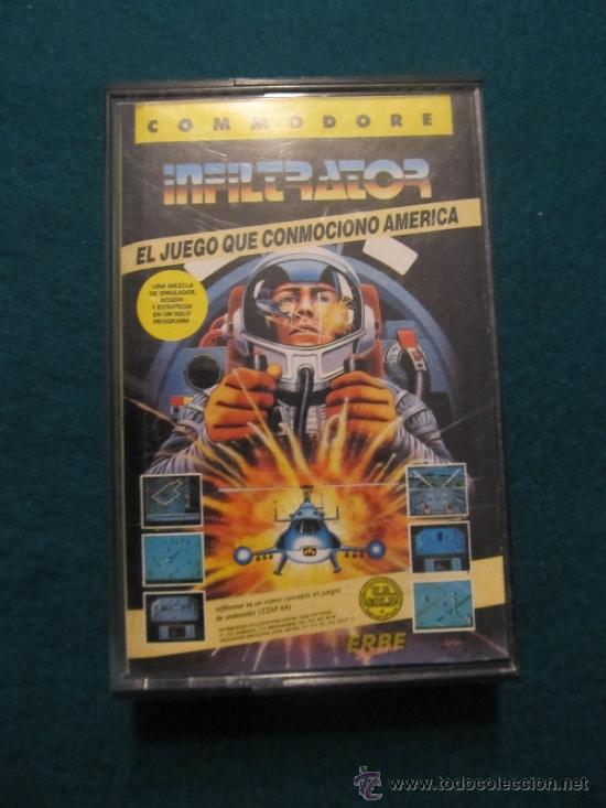 Videojuegos y consolas: JUEGO INFILTRATOR PARA COMMODORE CASSETTE - Foto 1