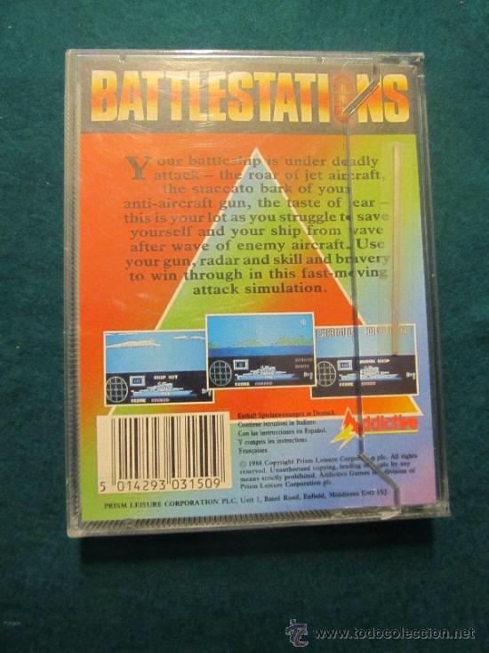Videojuegos y consolas: JUEGO BATTLESTATIONS PARA COMMODORE CASSETTE - Foto 2
