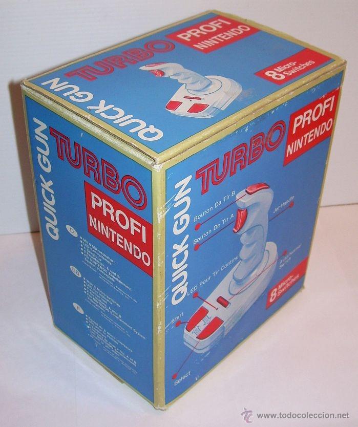 Videojuegos y consolas: Joystick Quick Gun Turbo PROFI Nintendo [nuevo] - Foto 1
