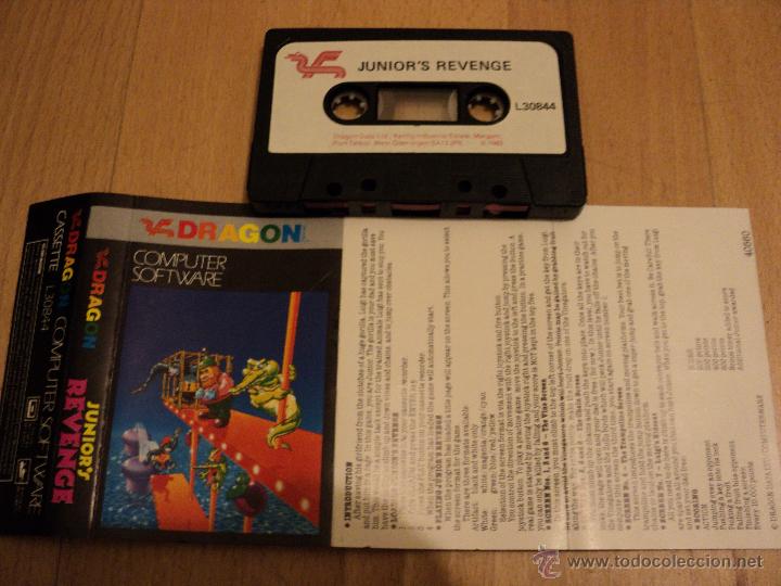 Videojuegos y consolas: Juego JUNIOR&acute;S REVENGE de Dragon Computer System. - Foto 1