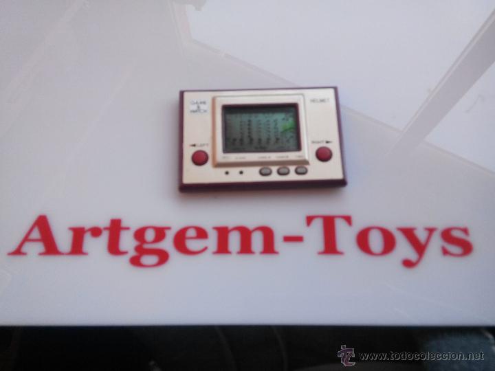 Videojuegos y consolas: game watch de nintendo HELMET funcionando - Foto 1
