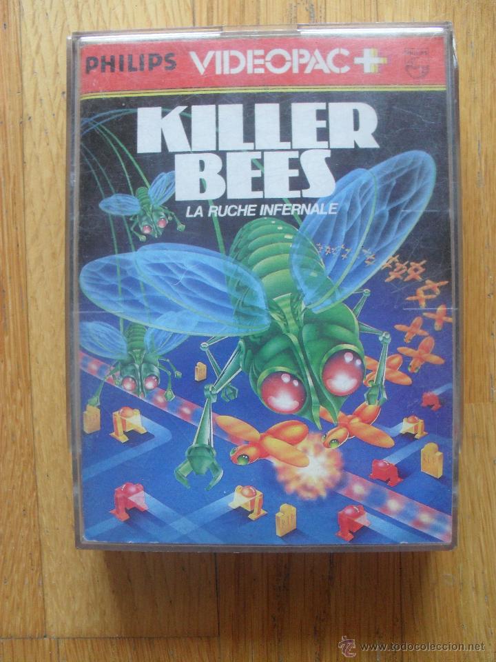 Videojuegos y consolas: JUEGO KILLER BEES, VIDEOPAC PHILIPS, Numero 52 - Foto 1