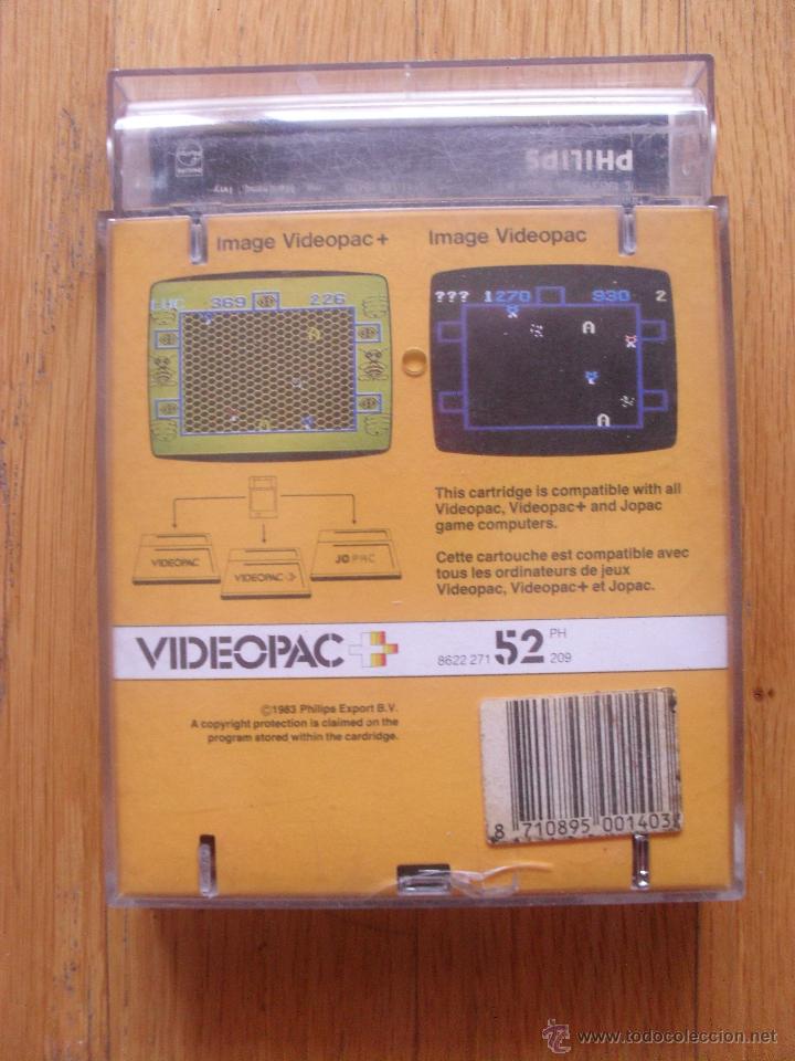 Videojuegos y consolas: JUEGO KILLER BEES, VIDEOPAC PHILIPS, Numero 52 - Foto 2