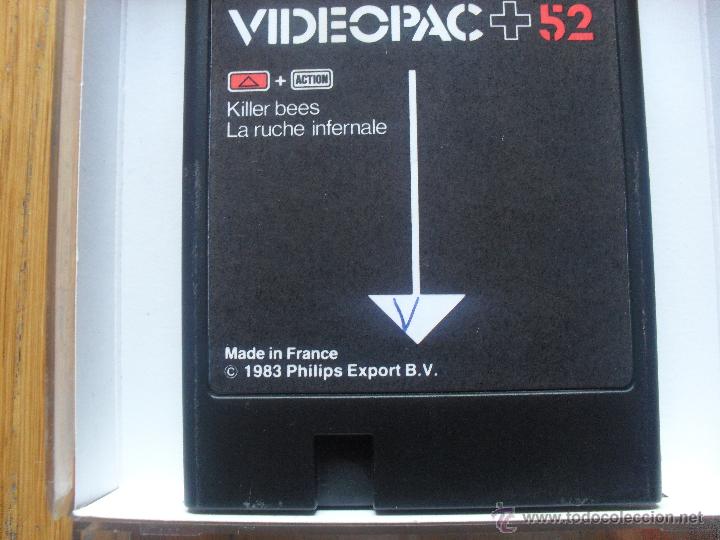 Videojuegos y consolas: JUEGO KILLER BEES, VIDEOPAC PHILIPS, Numero 52 - Foto 3