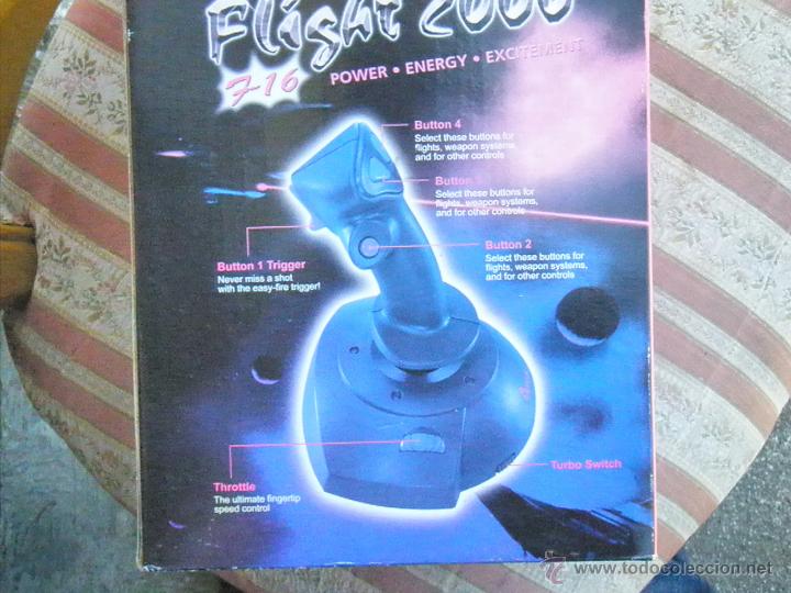 Videojuegos y consolas: JOISTICK para pc FLIGHT 2000 CON CAJA - Foto 9