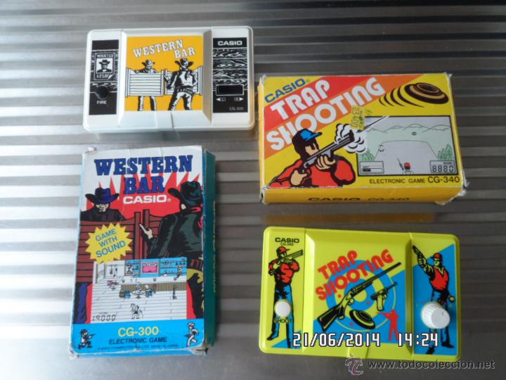 Lote 2 maquinas de juegos casio trap shooting y - Vendido en Venta Directa  - 43920716