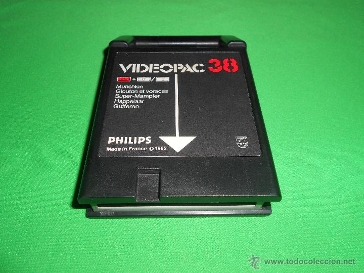 Videojuegos y consolas: PHILIPS VIDEOPAC 38 - MUNCHKIN - 1982 - CON INSTRUCCIONES - EXPANDED MEMORY - Foto 2