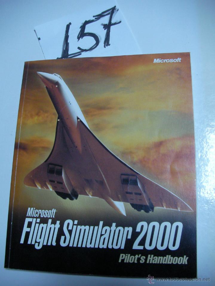 Videojuegos y consolas: MANUAL PILOTO - SIMULADOR DE VUELO 2000 MICROSOFT - Foto 1
