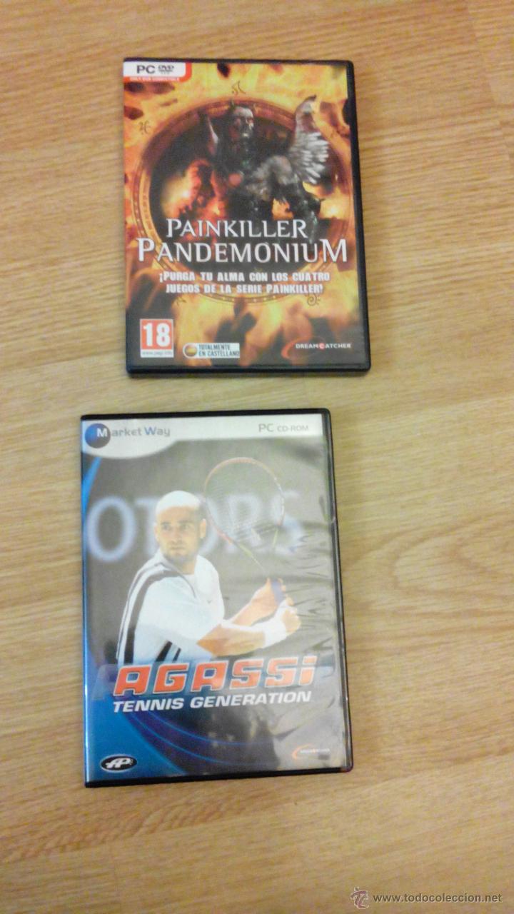 Videojuegos y consolas: PAINKILLER PANDEMONIUM - AGASSI TENNIS GENERATION - PC - Foto 1