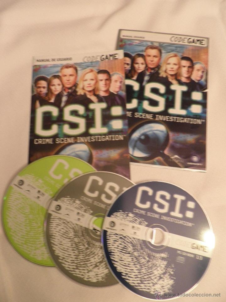 Videojuegos y consolas: CSI , Lote de Juegos para PC CD DVD Ordenador Codegame Versi&oacute;n Espa&ntilde;ola - Foto 3
