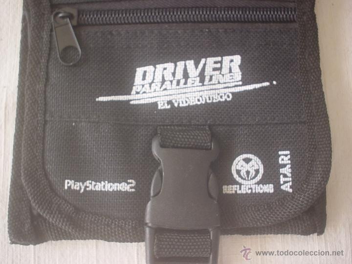 Videojuegos y consolas: BOLSO DRIVER PARALLEL LINES - PLAYSTATION 2 - ATARI - BOLSA - CARTERA - FUNDA - Foto 2