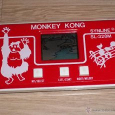 Videojuegos y Consolas: MAQUINITA MONKEY KONG SYNLINE SL-328M AÑOS 80. Lote 50890672