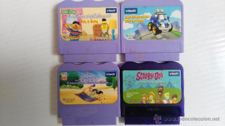 Videojuegos y consolas: lote de 4 juegos para  la consola vtech - Foto 1