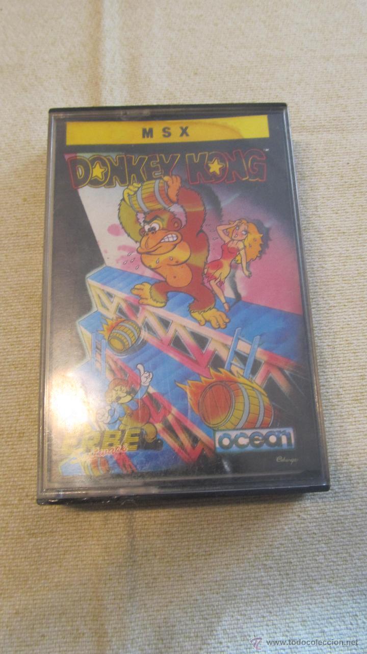 Videojuegos y consolas: M69 JUEGO DE DONKEY KONG PARA MSX EN CINTA - Foto 1
