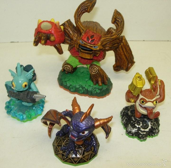 Videojuegos y consolas: lote 4 figuras SKYLANDERS - Foto 2