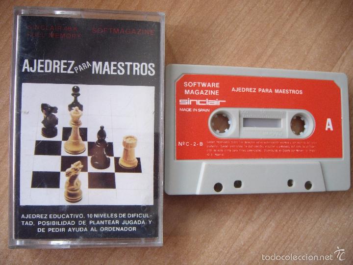 Videojuegos y consolas: AJEDREZ PARA MAESTROS - SINCLAIR - Foto 1