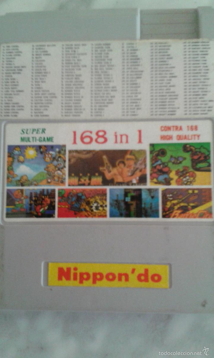 Videojuegos y consolas: NIPPON DO SUPER MULTI GAME 168 IN 1 - Foto 3