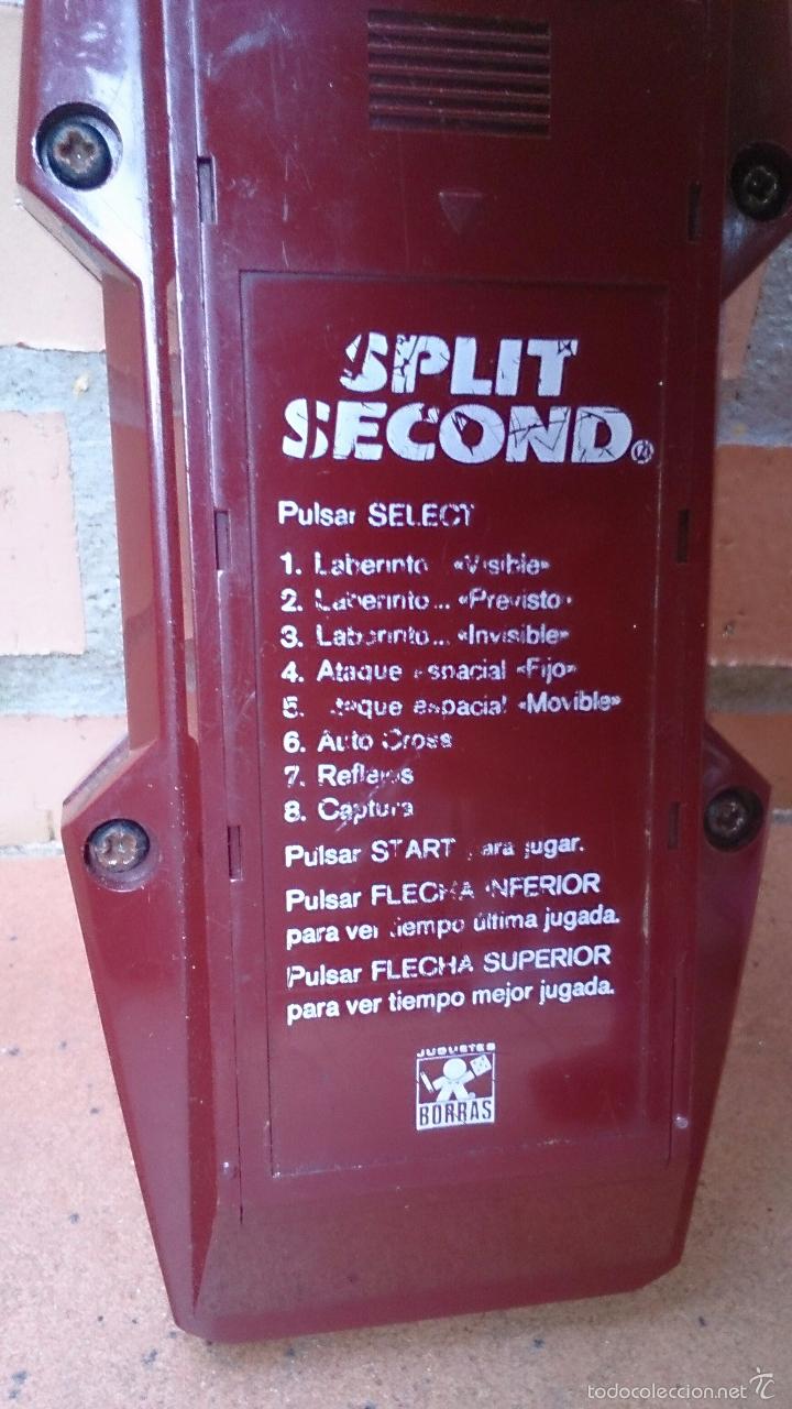 Videojuegos y consolas: M&aacute;quina juego Split Second de Borras a&ntilde;os 80 - Foto 4