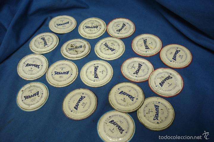 Videojuegos y consolas: CHAPAS RAPPERS - MAGIC BOX - 18 UNIDADES - Foto 2