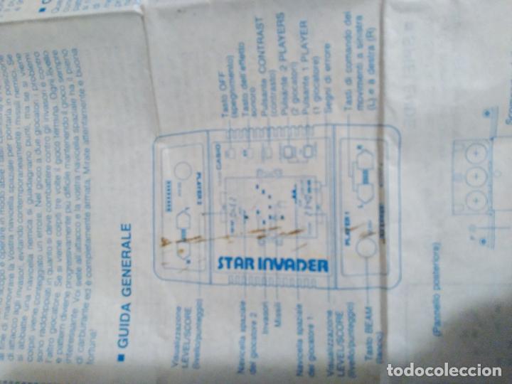 Videojuegos y consolas: MANUAL CASIO CG-600 GAME STAR INVADER - Foto 3