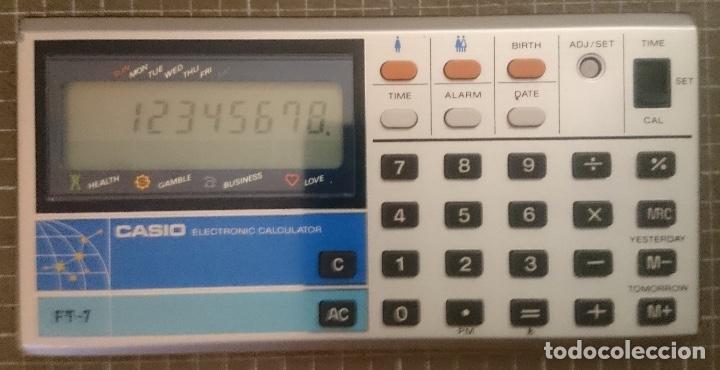 Videojuegos y consolas: casio ft 7 calculadora y fortune teller 1981 - Foto 3